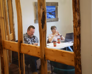 2 Person Coworking Desk