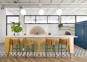 3 Person Coworking Desk