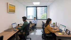 4 Person Private Office