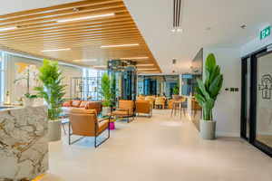 10 Person Coworking Desk