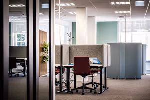 3 Person Coworking Desk