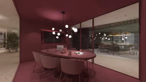 3 Person Private Office