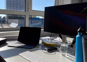 2 Person Coworking Desk