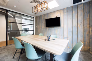 3 Person Coworking Desk