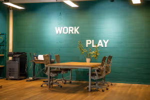 1 Person Coworking Desk