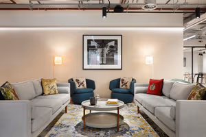 3 Person Coworking Desk