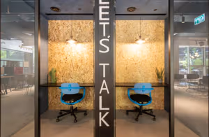 1 Person Coworking Desk