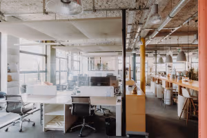 5 Person Coworking Desk