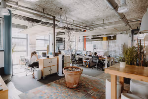 9 Person Coworking Desk