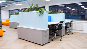 2 Person Coworking Desk