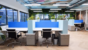 4 Person Coworking Desk