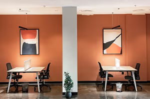 2 Person Coworking Desk