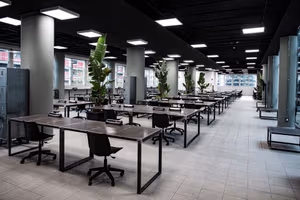 10 Person Coworking Desk