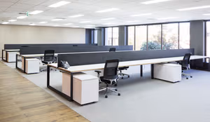 2 Person Coworking Desk
