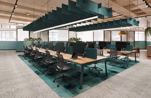 1 Person Coworking Desk