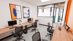 2 Person Private Office
