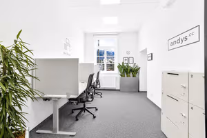 5 Person Coworking Desk