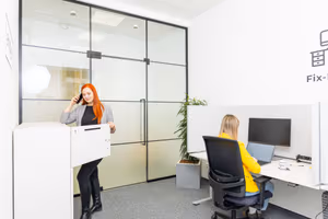 4 Person Coworking Desk