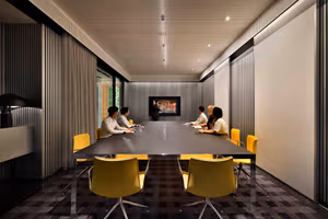 3 Person Coworking Desk