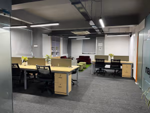 2 Person Coworking Desk