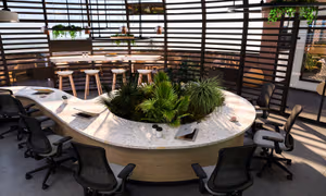 20 Person Private Office