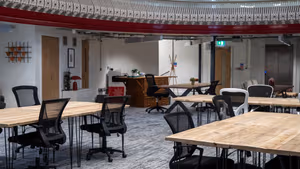 2 Person Coworking Desk