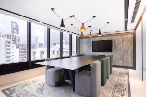 5 Person Coworking Desk