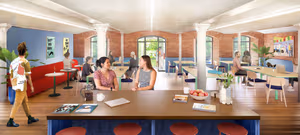 2 Person Coworking Desk