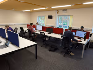 1 Person Coworking Desk