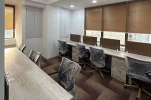 3 Person Coworking Desk