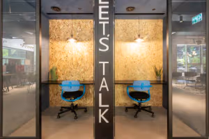 1 Person Coworking Desk