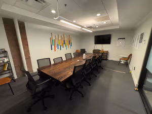 3 Person Coworking Desk