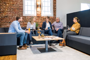 2 Person Coworking Desk