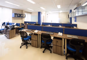 3 Person Coworking Desk