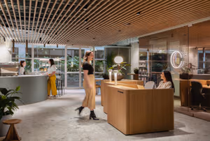 3 Person Coworking Desk