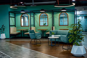 300 Person Private Office