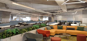 4 Person Coworking Desk