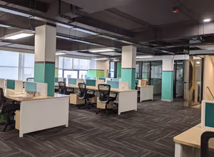 300 Person Private Office