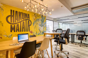 5 Person Coworking Desk