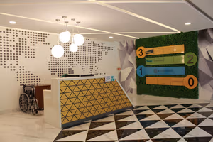 200 Person Private Office