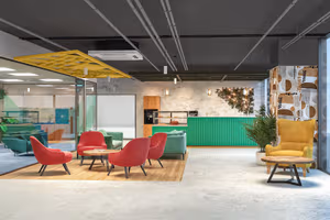 200 Person Private Office