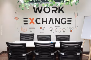 3 Person Coworking Desk