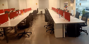 2 Person Coworking Desk