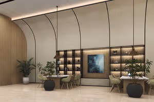 100 Person Private Office
