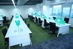 1 Person Coworking Desk