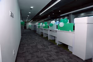 3 Person Coworking Desk