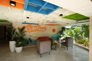 1 Person Coworking Desk