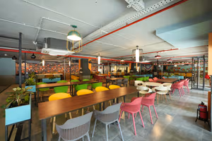 6 Person Coworking Desk