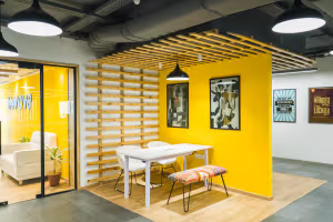 3 Person Coworking Desk