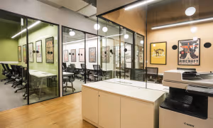 5 Person Coworking Desk